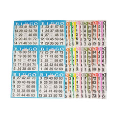 American Games bingo books collection, 12x12 sheets, ideal for family game nights.