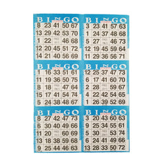 American Games bingo sheets colorful, 10-color design supports quick, fun play.
