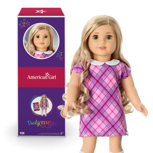 American Girl Truly Me 18-inch doll with hazel eyes inspires imaginative play and storytelling