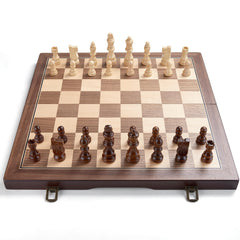 AMEROUS magnetic Staunton chess pieces provide stable play