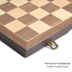 AMEROUS chess set folded storage box ready for travel