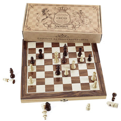 AMEROUS magnetic pieces stay put for smooth moves.