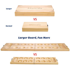 AMEROUS rubber wood board offers durable, sturdy construction.