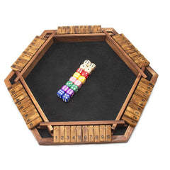 AMEROUS colorful dice collection ideal for group learning and play.