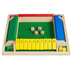 AMEROUS Shut The Box gift packaging image, ready-to-gift presentation for game lovers.