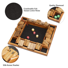 AMEROUS soft brown felt surface enhances tactile feel and smooth rolling.