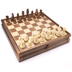 AMEROUS weighted Staunton chess pieces for premium feel