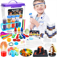 Amerrly educational science kit shows 56 experiments for curious kids.