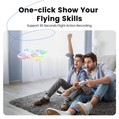 Ameta Morpho drone 3D flips perform exciting tricks for playful stunts.