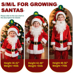 AMHSCOCA Santa costume gloves designed for kid comfort