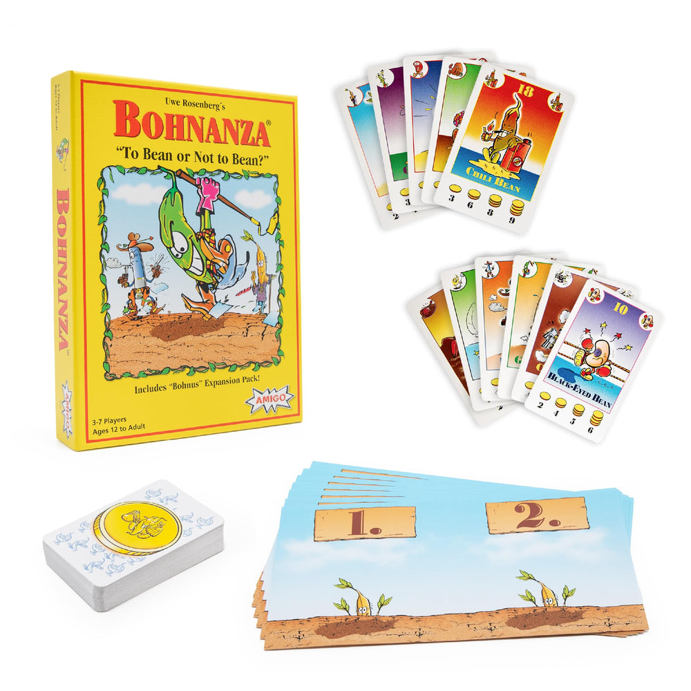 AMIGO Bohnanza classic bean cards for strategic planting and trading