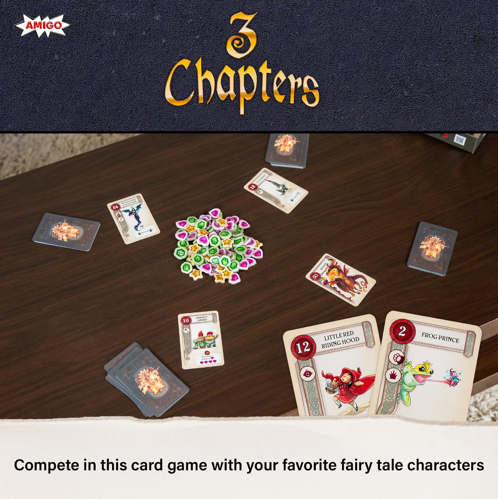 Draft-phase cards arranged for strategic setup during AMIGO's storytelling rounds