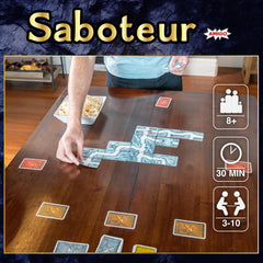 AMIGO Saboteur rulebook simplifies setup and learning