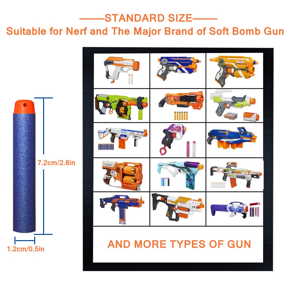 AMOSTING upgrade 2.0 foam warhead with hollow body offers comfortable touch