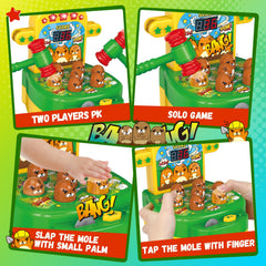 Durable ABS+PP with smooth edges keeps kids safe during lively play