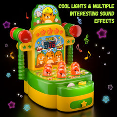 Amoyasite Whack A Mole coin tray and moles for quick, engaging play sessions