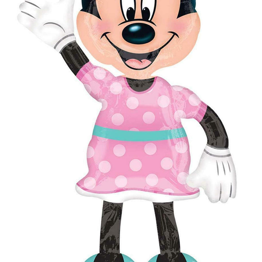 Amscan Minnie Airwalker serves as a vibrant photo backdrop for parties.
