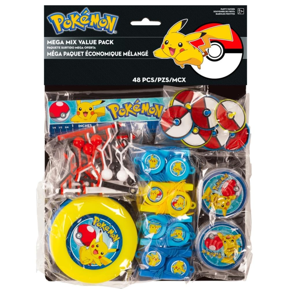 Amscan Pokemon laser tops delivering spinning fun at celebrations