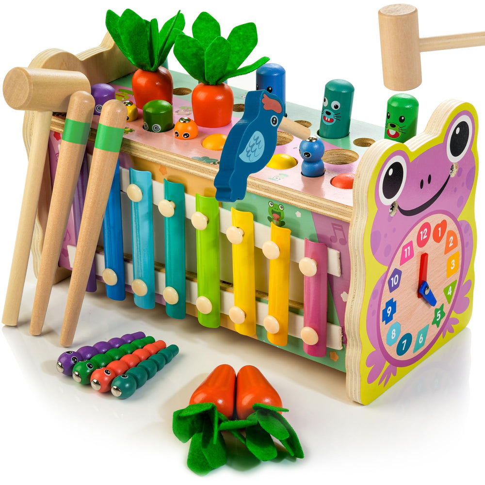 Amtreen 6-in-1 mole-tapping image boosts hand-eye coordination.