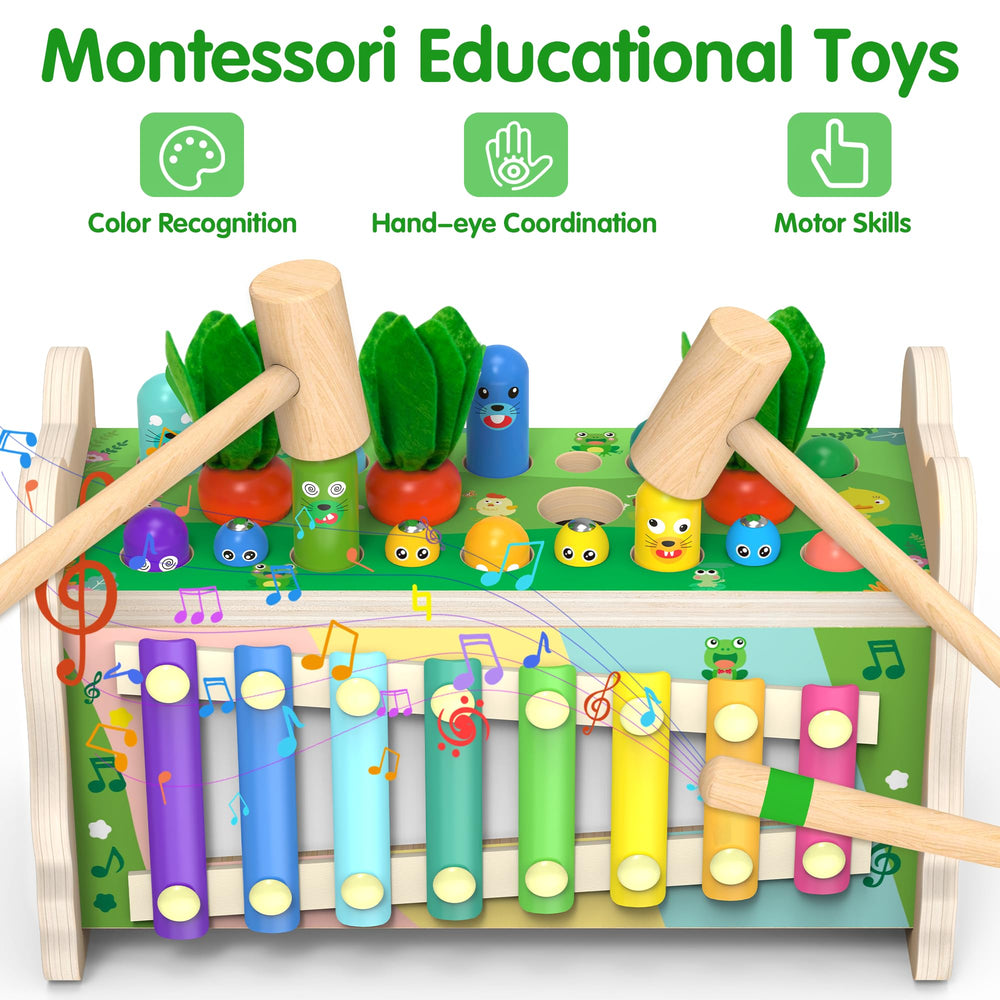 Amtreen xylophone play shot, encourages musical perception and rhythm