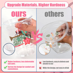 AMZFAVOR 3.4-inch rim diameter and 2.2-inch base for versatile cold beverages.