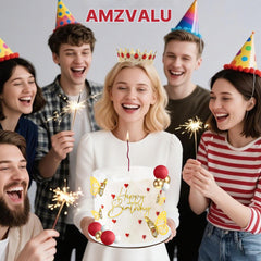 AMZVALU DIY cake decor kit lets you customize your cake layout.