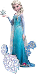 Anagram Elsa Snow Queen Airwalker balloon creates magical photo moments and festive decor.