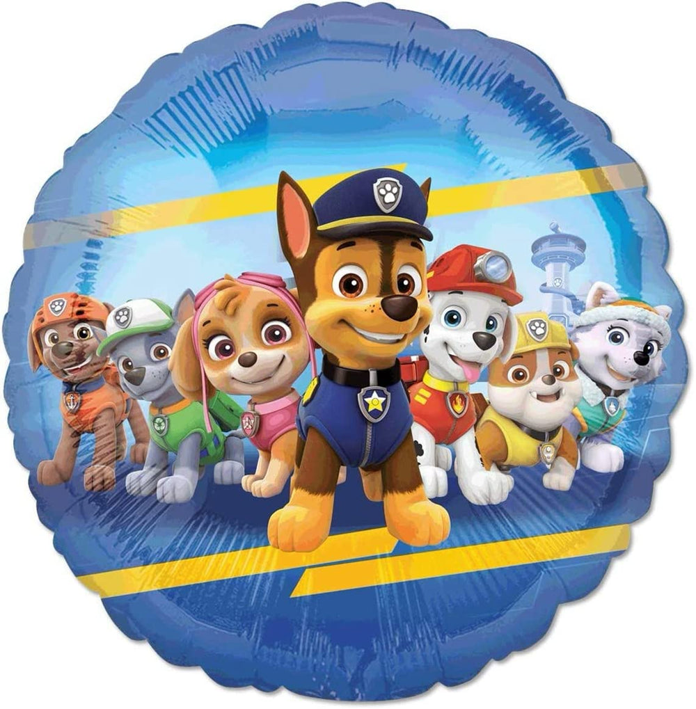 Anagram Paw Pups round 17-inch foil balloon versatile party decor