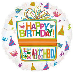 Anagram 18-inch red star foil balloon for festive photo backdrops.
