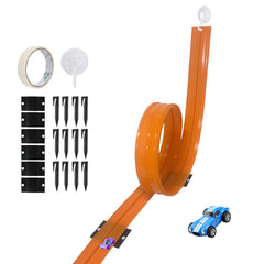 Anandming 15ft flexible track ready for fast races and creative layouts