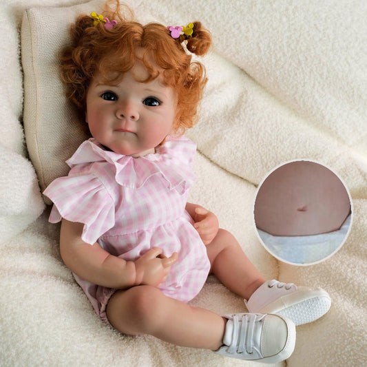 Anano Bettie doll face close-up showing lifelike expression for imaginative play
