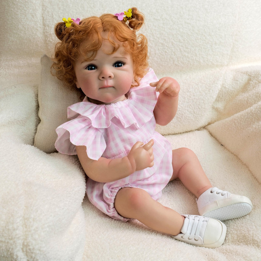 Anano Bettie 18inch doll skin details highlight veins and texture