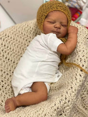 Anano reborn doll hand-painted nails for subtle realism