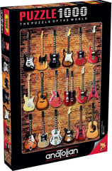 Anatolian Puzzle Guitar Collection edge pieces, precise interlocking for smooth assembly.