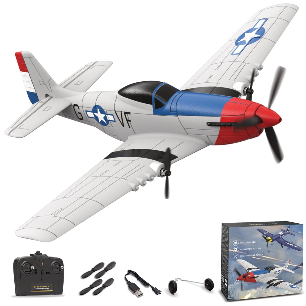 ANBURI RC Plane for Beginners demonstrating easy handling for new pilots.