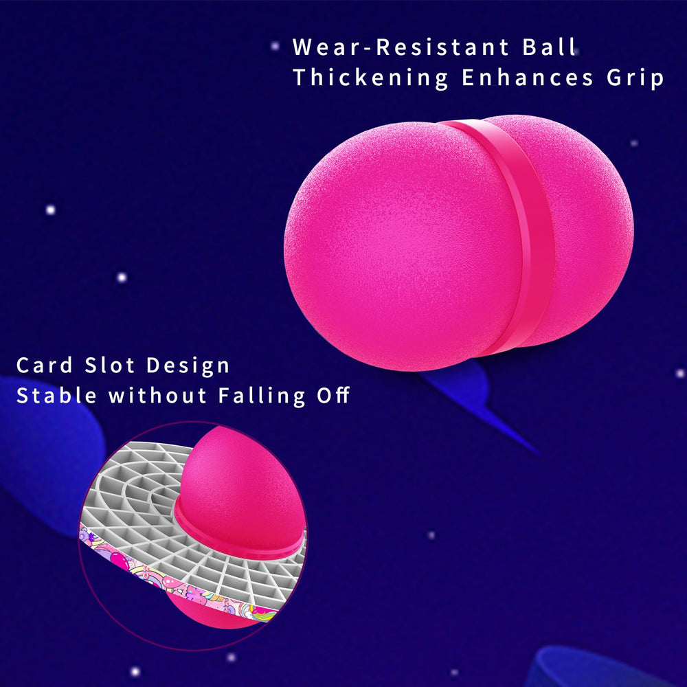 Anby Unicorn Pogo Ball pink durable design supports versatile play for all ages.