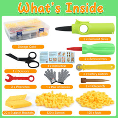 Ancaixin safety gloves with cardboard tools ensure safer crafting sessions.