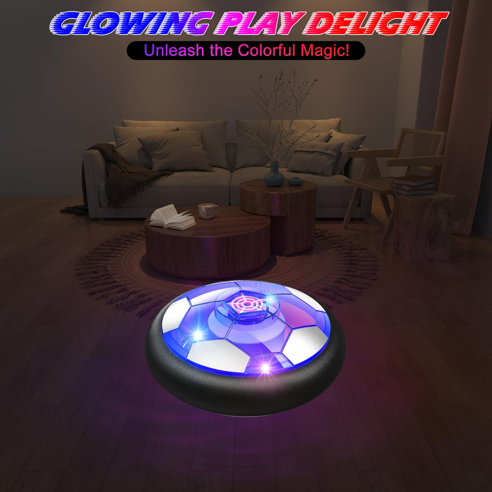 Ancesfun hover soccer ball lights up to attract kids during games