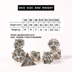 Ancient Deer D&D dice design emphasizes lightweight handling for sessions