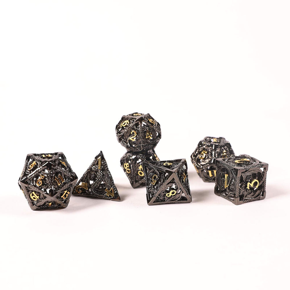 AncientDeer dice on tabletop setup for RPG play