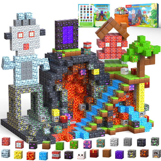 ANDENLEY magnetic blocks 150pcs fueling kids' building fun and imaginative play