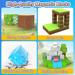 ANDENLEY magnetic blocks enhancing hand-eye coordination during play