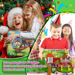 ANDENLEY blocks with rounded edges ensure safe, comfortable play for little builders.