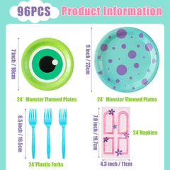 Andi Cppss monster plates 9-inch for festive meals