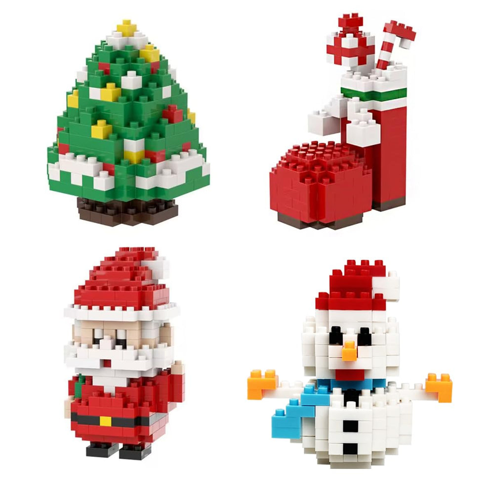Anditoy Christmas block Santa Claus set for imaginative play and festive fun.