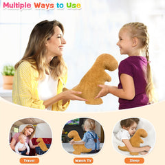 Andywoo Dino Nuggets Pillow Plush durable, keeps shape through hugs and adventures