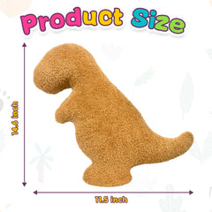 Andywoo Dino Nuggets Pillow Plush soft-pp-cotton offers gentle support for lounging