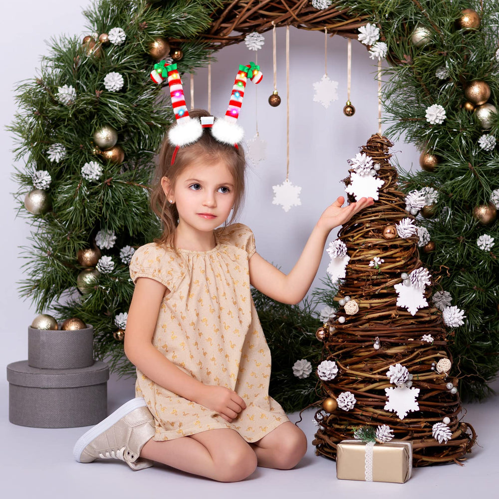 Aneco LED star headband brightens holiday photos and memories.