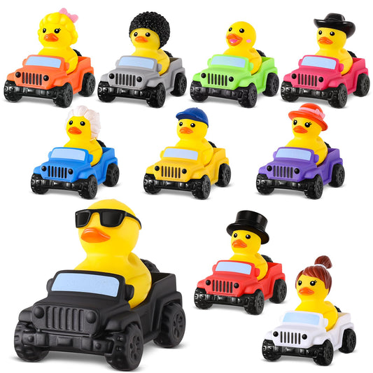 ANGGIKO jeep dashboard ducks for vibrant off-road décor.