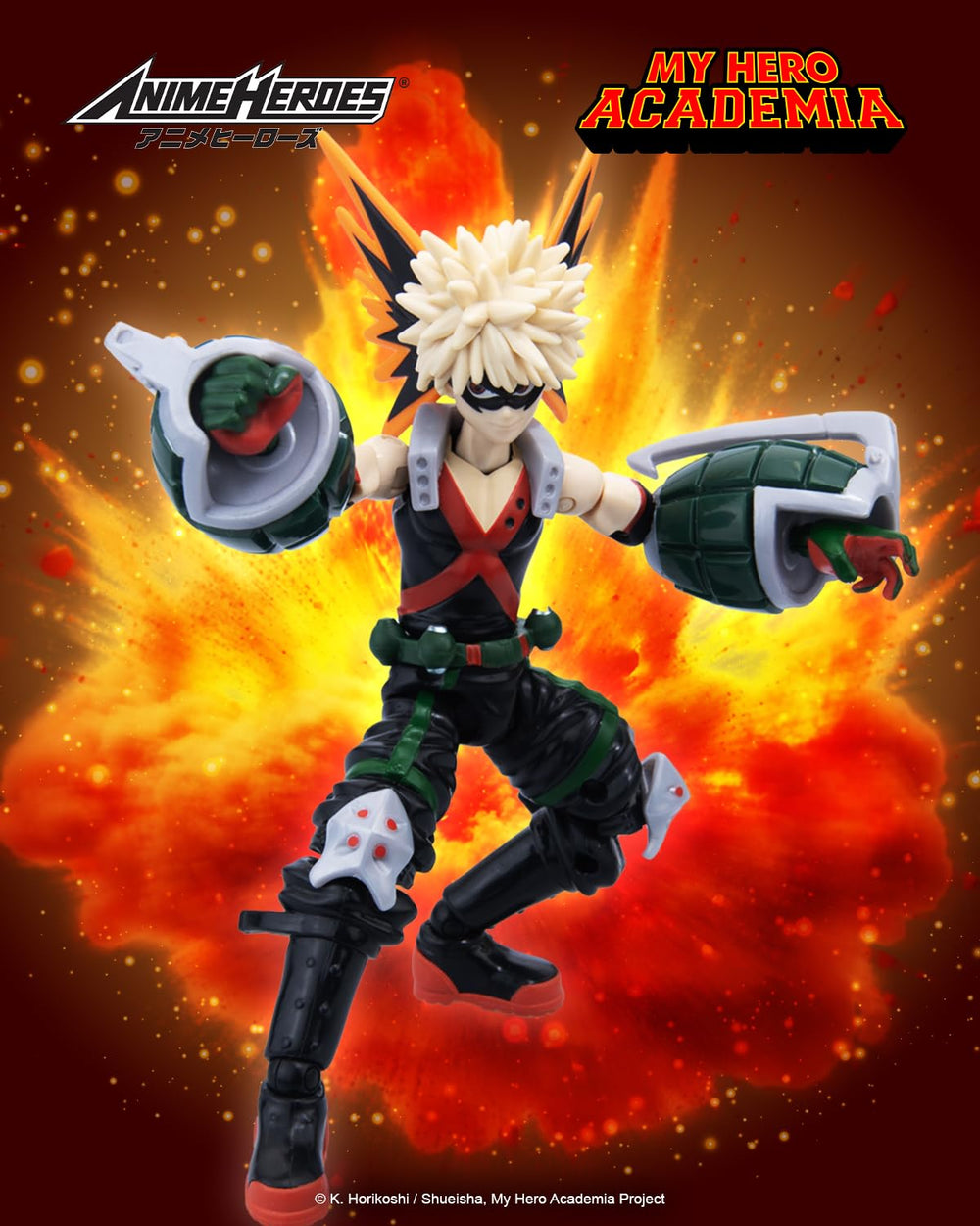 ANIME HEROES Katsuki Bakugo highly detailed likeness in premium sculpt